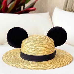Mickey Ear Straw Hat